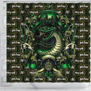 Slytherin Harry Potter Shower Curtain Nearkii