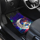 Couple Cute Duck Couple Love You To The Moon Galaxy Car Floor Mats Car Accessories Nearkii