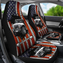 Eat Sleep Jeep American Flag Premium Custom Car Seat Covers Decor Protectors Nearkii