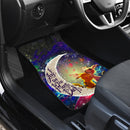Cute Pikachu Mimikyu Love You To The Moon Galaxy Car Mats Nearkii