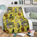 Harry Potter Yellow Premium Blanket Nearkii