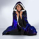 Pikachu Horro Love You To The Moon Galaxy 2 Economy Hooded Blanket Nearkii