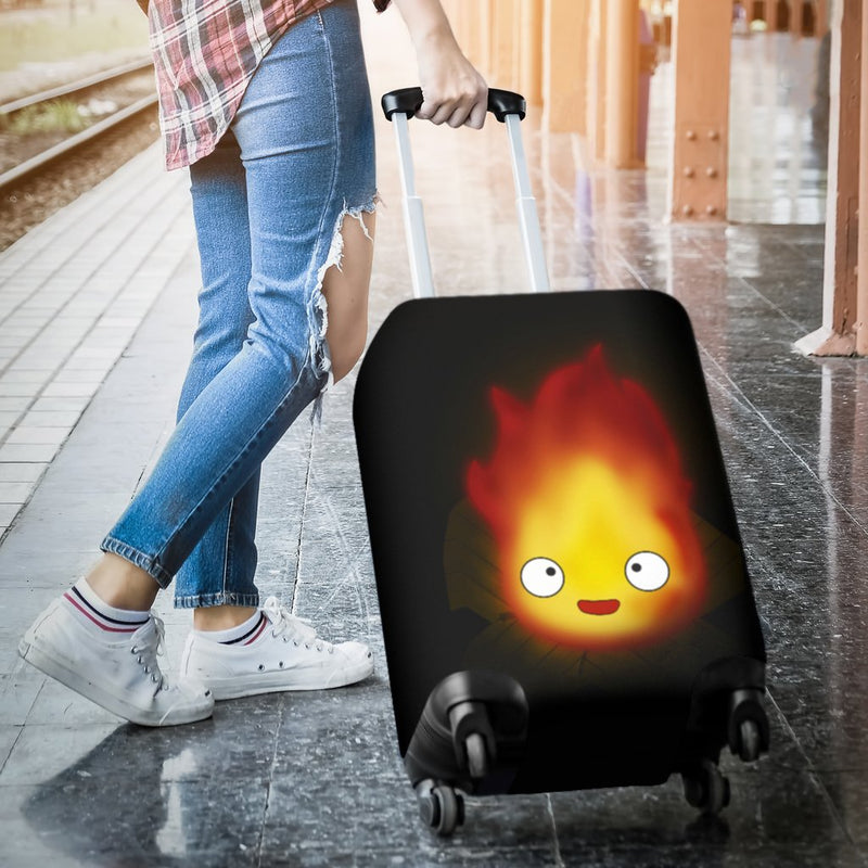 Calcifer Luggage Cover Suitcase Protector Nearkii