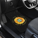 Sunflowers And I Think To Myself Front And Back Car Mats (Set Of 4) Nearkii