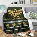 Legend Of Zelda Sign Ugly Christmas Custom Blanket Home Decor Nearkii