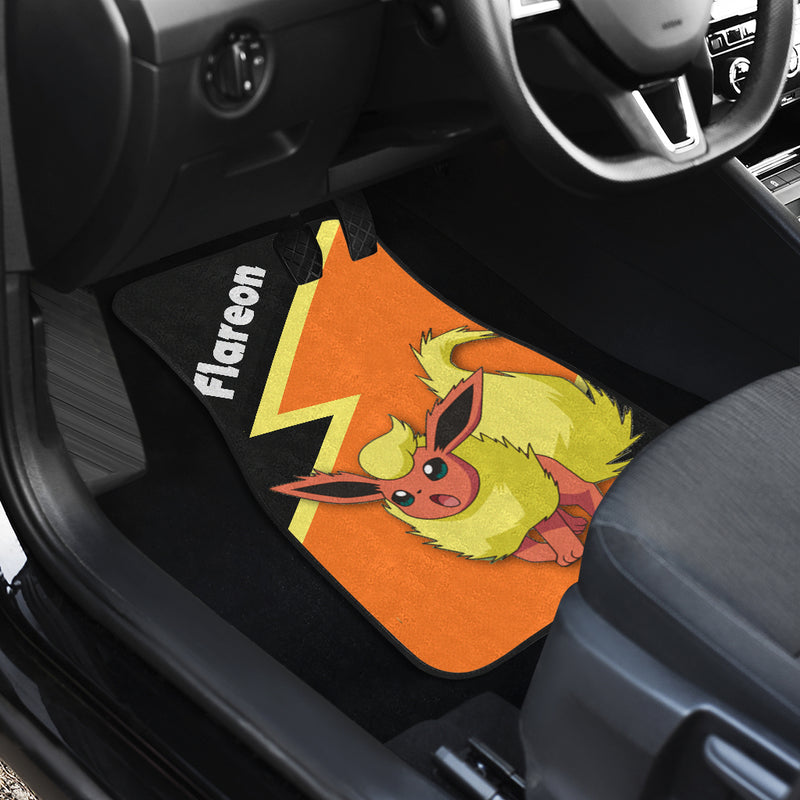 Flareon Pokemon Car Floor Mats Car Accessories Nearkii