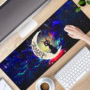 Sailor Moon Cat Love You To The Moon Galaxy Mouse Mat Nearkii