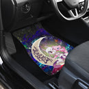 Pokemon Couple Mew Mewtwo Love You To The Moon Galaxy Car Mats Nearkii