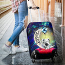 Elephant Love You To The Moon Galaxy Luggage Cover Suitcase Protector Nearkii