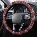 Spider Man Comic Custom Car Steering Wheel Cover