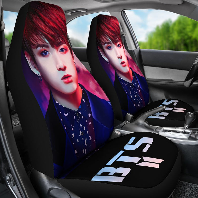 Bts Jungkook Premium Custom Car Seat Covers Decor Protectors Nearkii