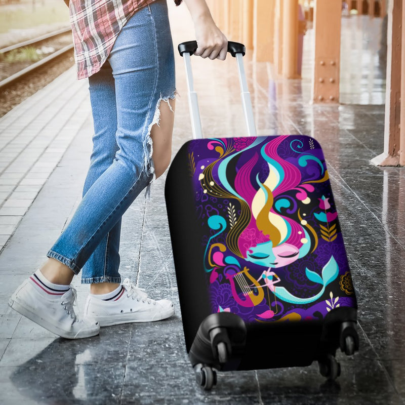 Mermaid Luggage Cover Suitcase Protector 1 Nearkii