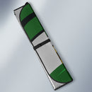 Green Angry Eyes 1 Car Auto Sun Shades Nearkii