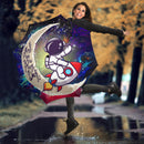 Astronaut Chibi Love You To The Moon Galaxy Umbrella Nearkii