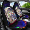 Ghibli Character Love You To The Moon Galaxy Car Seat Covers