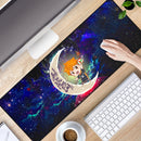 Hinata Haikyuu Love You To The Moon Galaxy Mouse Mat Nearkii