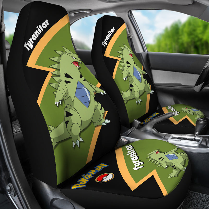 Tyranitar Pokemon Premium Custom Car Seat Covers Decor Protectors Nearkii