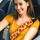 Pizza Premium Custom Car Seat Belt Covers Nearkii