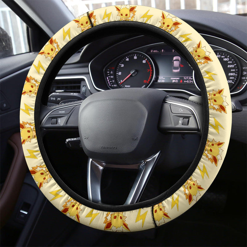 Pokemon Jolteon Eevee Evolution Car Steering Wheel Cover Nearkii