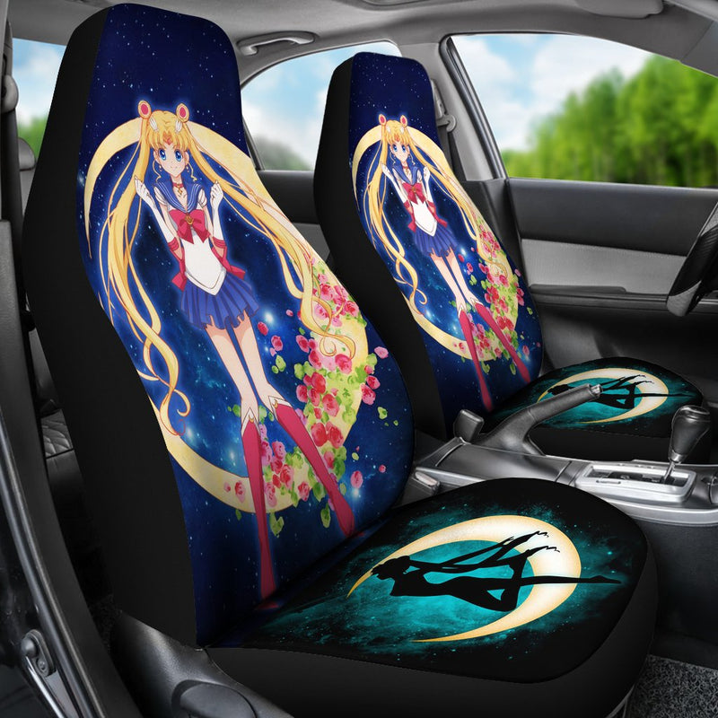 Sailor Moon Premium Custom Car Seat Covers Decor Protectors Nearkii