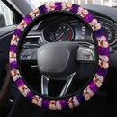 Doma and Akaza Demon Slayer Anime Premium Custom Car Steering Wheel Cover 1 Nearkii