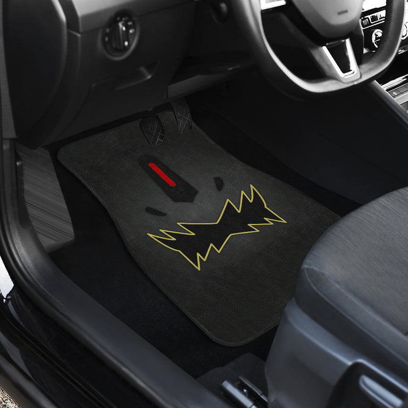 Black Dino Thunder Power Rangers Car Floor Mats Car Accessories Nearkii