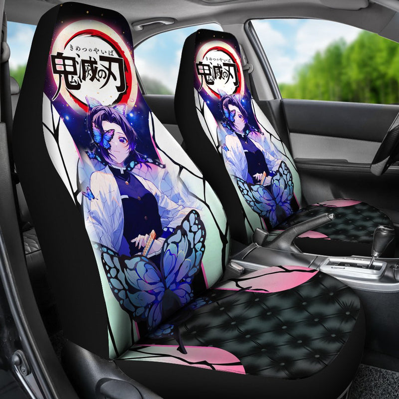 Shinobu Demon Slayer Season 2 Custom Car Premium Custom Car Seat Covers Decor Protectors Car Accessories Anime Gift Nearkii