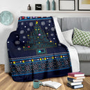 Pacman Ugly Christmas Custom Blanket Home Decor Nearkii