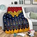 Wonder Woman Ugly Christmas Custom Blanket Home Decor Nearkii