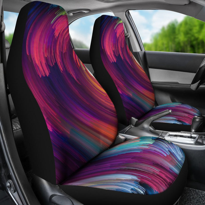 Best Abstract Swirl Pattern Corolful Premium Custom Car Seat Covers Decor Protector Nearkii