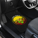 Sunflowers I Hate People Front And Back Car Mats (Set Of 4) Nearkii
