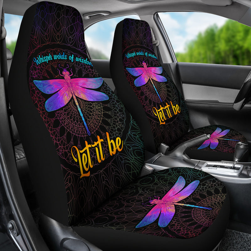 Dragon Fly Mandala Let It Be Car Seat Cover Nearkii