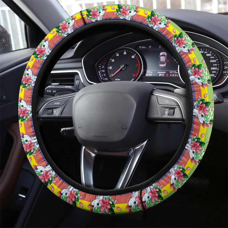 Shaymin Pokemon Car Steering Wheel Cover Nearkii