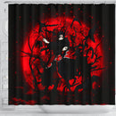 Itachi Moon Reg Anime Shower Curtain Nearkii