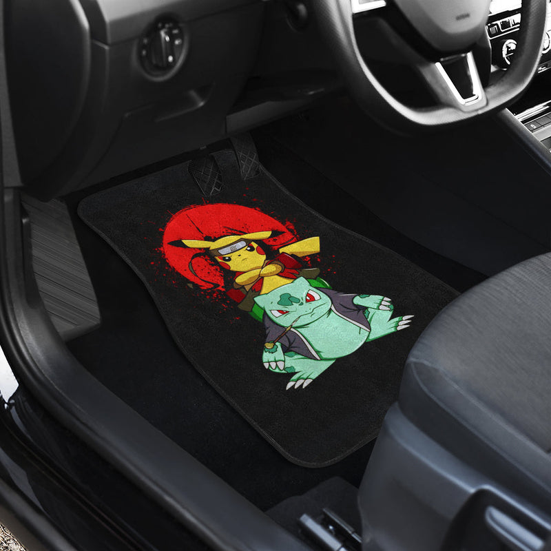 Pokemon Akatsuki Naruto Car Floor Mats Anime Car Accessories Nearkii
