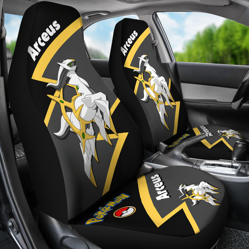 Arceus Pokemon Premium Custom Car Seat Covers Decor Protectors Nearkii