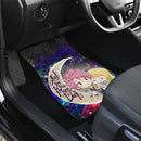 Natsu Fairy Tail Anime Love You To The Moon Galaxy Car Mats Nearkii