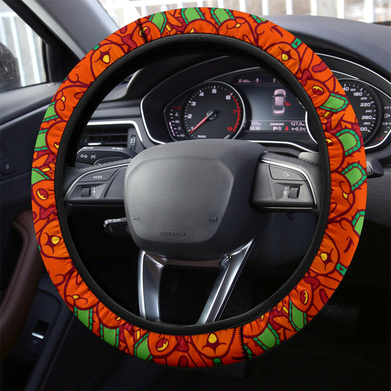 Chainsaw Man Pochita Car Steering Wheel Cover Nearkii