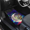 Groot Hold Baby Yoda Love You To The Moon Galaxy Car Floor Mats Car Accessories Nearkii