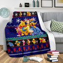 Pooh Christmas Blanket Amazing Gift Idea Nearkii