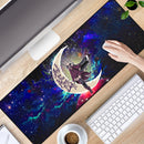 Anime Girl Soul Eaterr Love You To The Moon Galaxy Mouse Mat Nearkii
