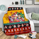 Red Yellow Bts Christmas Blanket Amazing Gift Idea Nearkii