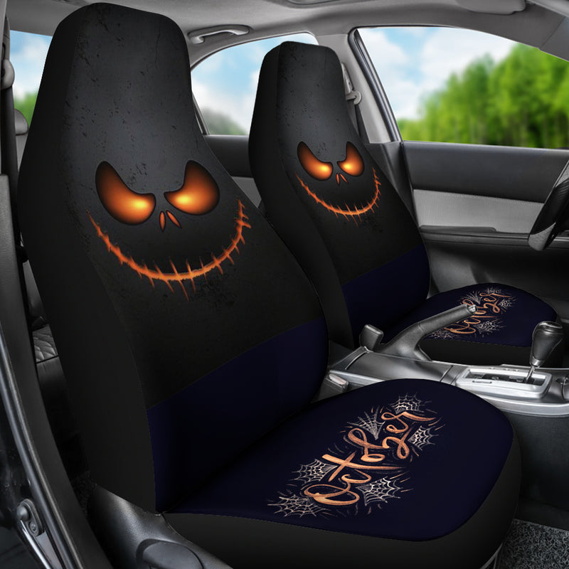 Best Nightmare Christmas October Premium Custom Car Seat Covers Decor Protector Nearkii