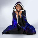 Ram And Rem Rezero Love You To The Moon Galaxy Economy Hooded Blanket Nearkii