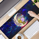 Cute Thanos Love You To The Moon Galaxy Mouse Mat Nearkii