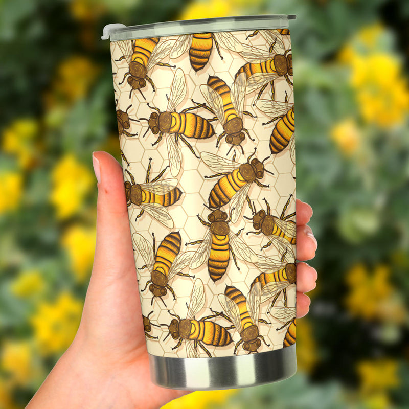 Honey Bee Pattern Tumbler