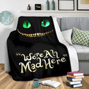 Cheshire Cat Alice In Wonderland Premium Blanket Nearkii