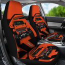 Orange Jeep Premium Custom Car Seat Covers Decor Protectors Nearkii