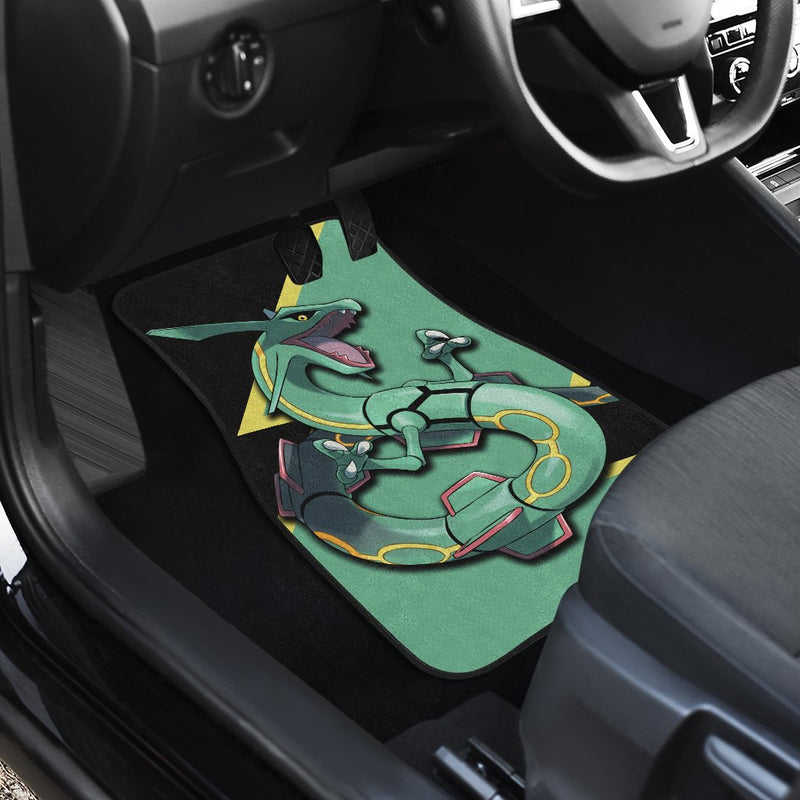 Rayquaza Car Floor Mats Custom Anime Pokemon Car Interior Accessories Nearkii