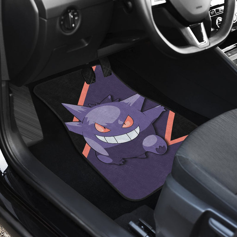 Gengar Car Floor Mats Custom Anime Pokemon Car Interior Accessories Nearkii